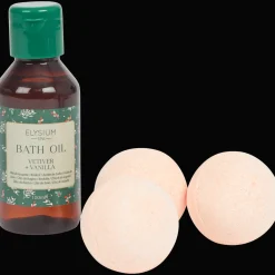 Articles De Bain Et De Douche*Action Coffret huile et bombes de bain Elysium Spa