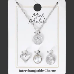 Montres Et Bijoux*Action Collier avec pendentifs interchangeables
