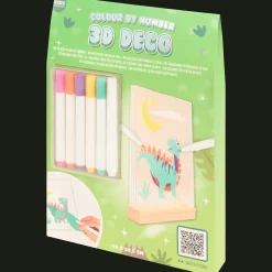Bricolage*Action Coloriages 3D par numéro Kids Kingdom