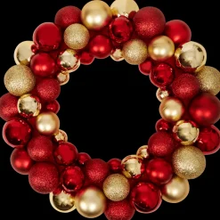 Décoration Saisonnière*Action Couronne de boules de Noël Absolu Chic