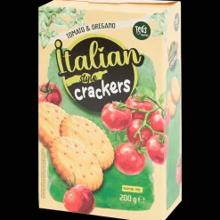 Chips*Action Crackers Ted's Favorites Italian Style Tomate & Origan