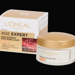 Soins Corporels*L'Oréal Crème de jour Triple Action Anti-Age Pro-Rétinol 45+