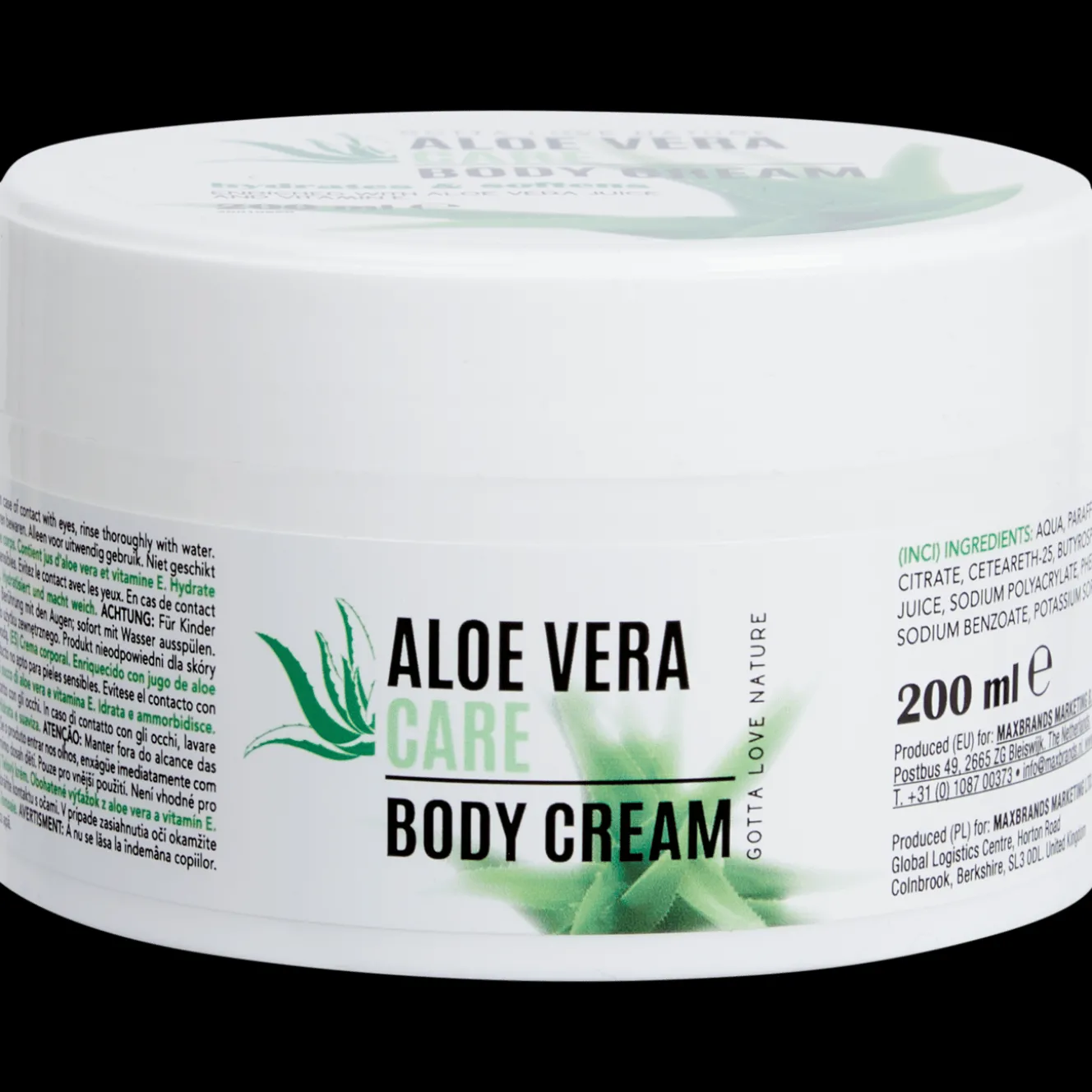 Soins Corporels*Action Crème pour le corps Gotta Love Nature Aloë Vera Care