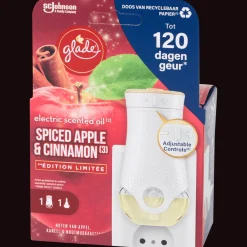 Produits De Lessive Et Vaisselle*Glade Diffuseur de parfum électrique Spiced Apple & Cinnamon