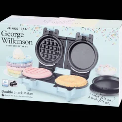 Appareils De Cuisine*Action Double gaufrier polyvalent George Wilkinson