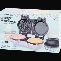 Appareils De Cuisine*Action Double gaufrier polyvalent George Wilkinson