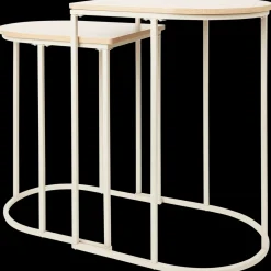 Accessoires Pour La Maison*Action Ensemble de 2 tables d’appoint