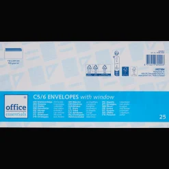 Cartes*Office Essentials Enveloppes avec fenêtre C5/6