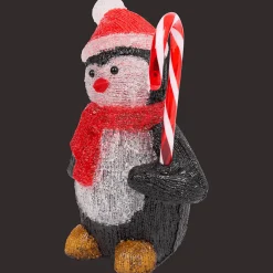Décoration Saisonnière*Action Figurine de Noël avec lumière