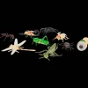 Jeux*Action Figurines d'animaux avec lampe projecteur