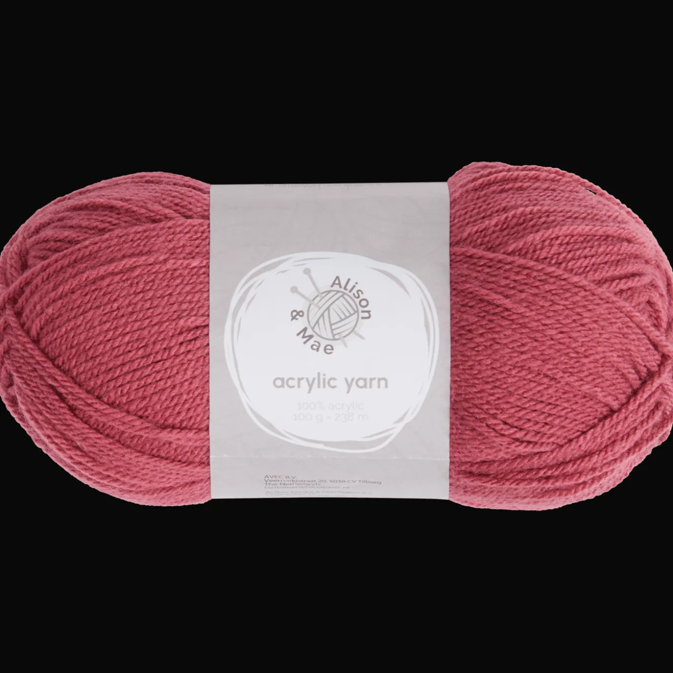 Crocheter Et Tricoter*Alison & Mae Fil à tricoter Essentials Rose