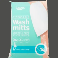 Articles De Bain Et De Douche*Action Gants de toilette jetables Lifecare