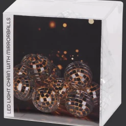 Éclairage*Action Guirlande lumineuse avec boules disco