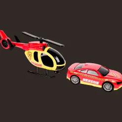 Véhicules Et Voitures*Action Hélicoptère et voiture de secours