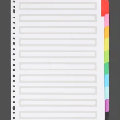 Chemises*Office Essentials Intercalaires A4