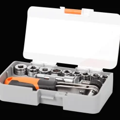 Outils*Werckmann Jeu de clé à cliquet et douilles ou embouts