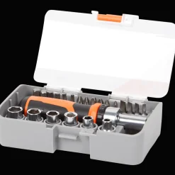 Outils*Werckmann Jeu de clé à cliquet et douilles ou embouts