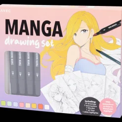 Coloriage Et Dessin*Action Kit coloriage manga Avec