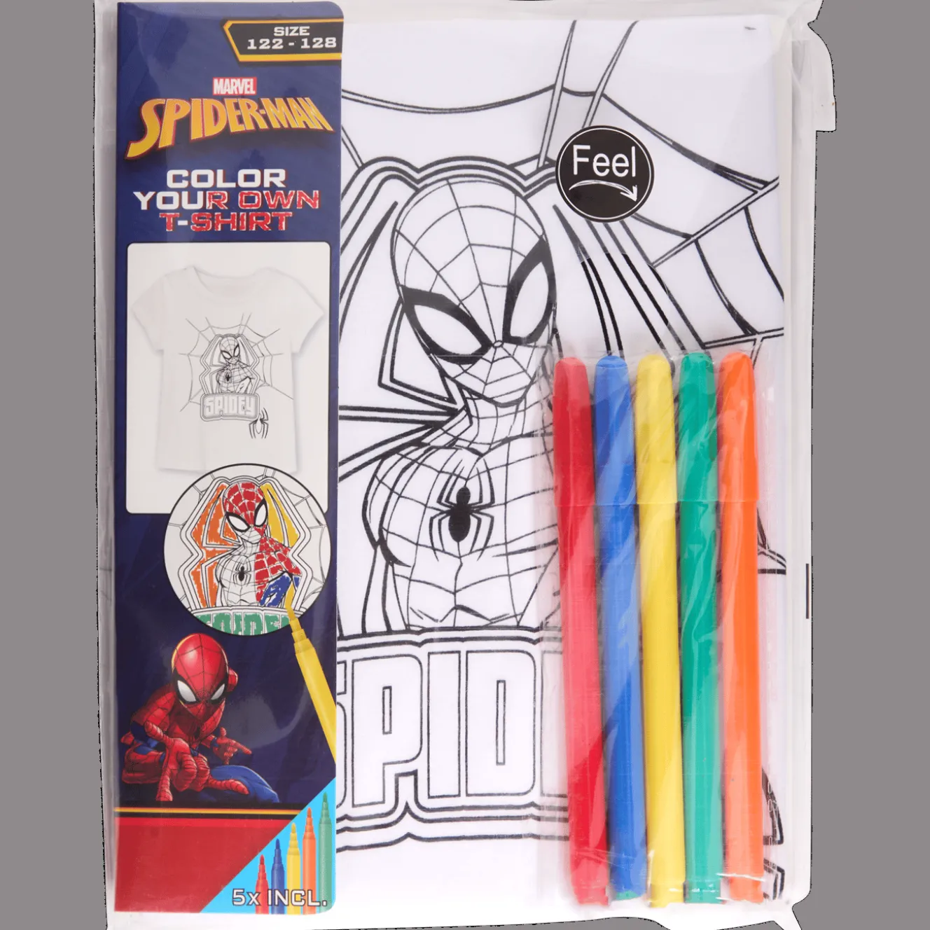 Vêtements*Action Kit créatif coloriage t-shirt