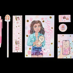Papier Et Cahiers*Action Kit d'écriture Selfie Girls