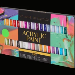 Peindre*Action Kit de peinture acrylique Avec