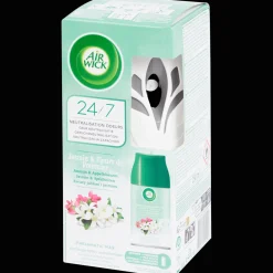 Produits De Lessive Et Vaisselle*Air Wick Kit désodorisant Freshmatic Max Jasmin & fleur de pommier