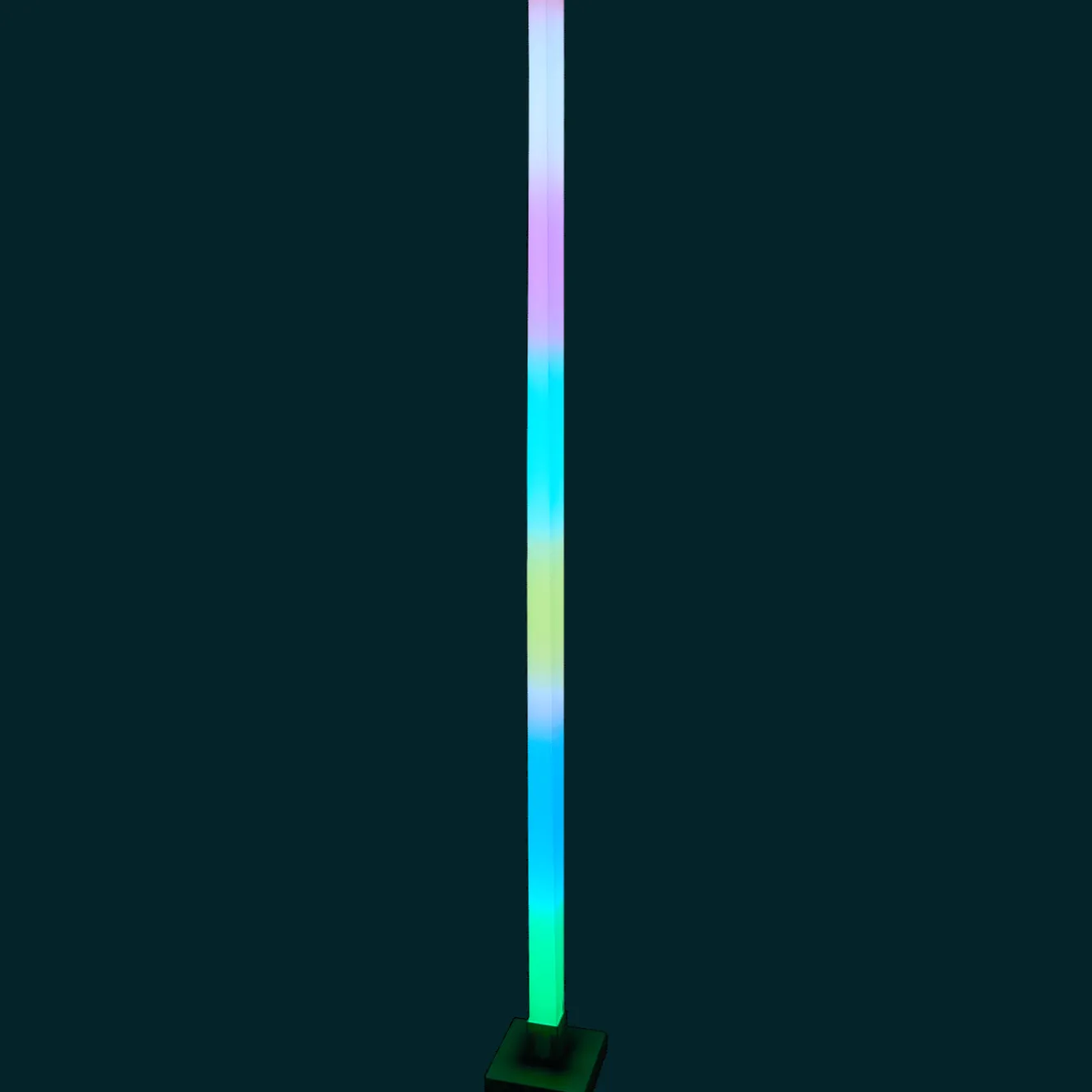 Lampes*Action Lampadaire multicolore