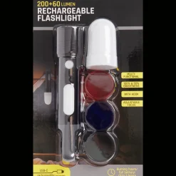 Éclairage*Action Lampe de poche rechargeable