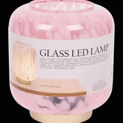Lampes*Action Lampe de table en verre
