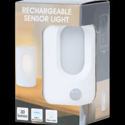 Lampes*Action Lampe rechargeable avec détecteur