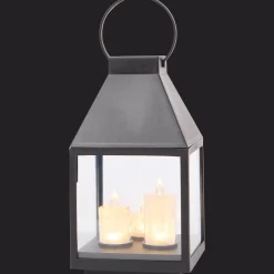 Décoration Saisonnière*Action Lanterne avec bougies LED