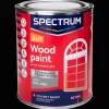 Peinture*Spectrum Laque satinée pour bois 2-en-1 RAL 7036