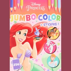 Coloriage Et Dessin*Action Livre de coloriage avec autocollants Disney