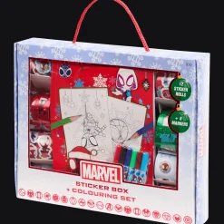 Bricolage*Action Livre de coloriage de Noël avec autocollants Disney