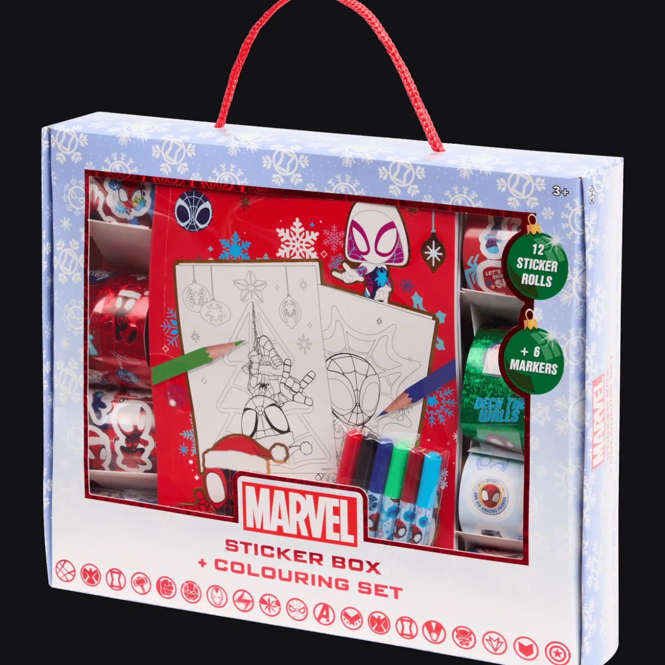 Bricolage*Action Livre de coloriage de Noël avec autocollants Disney