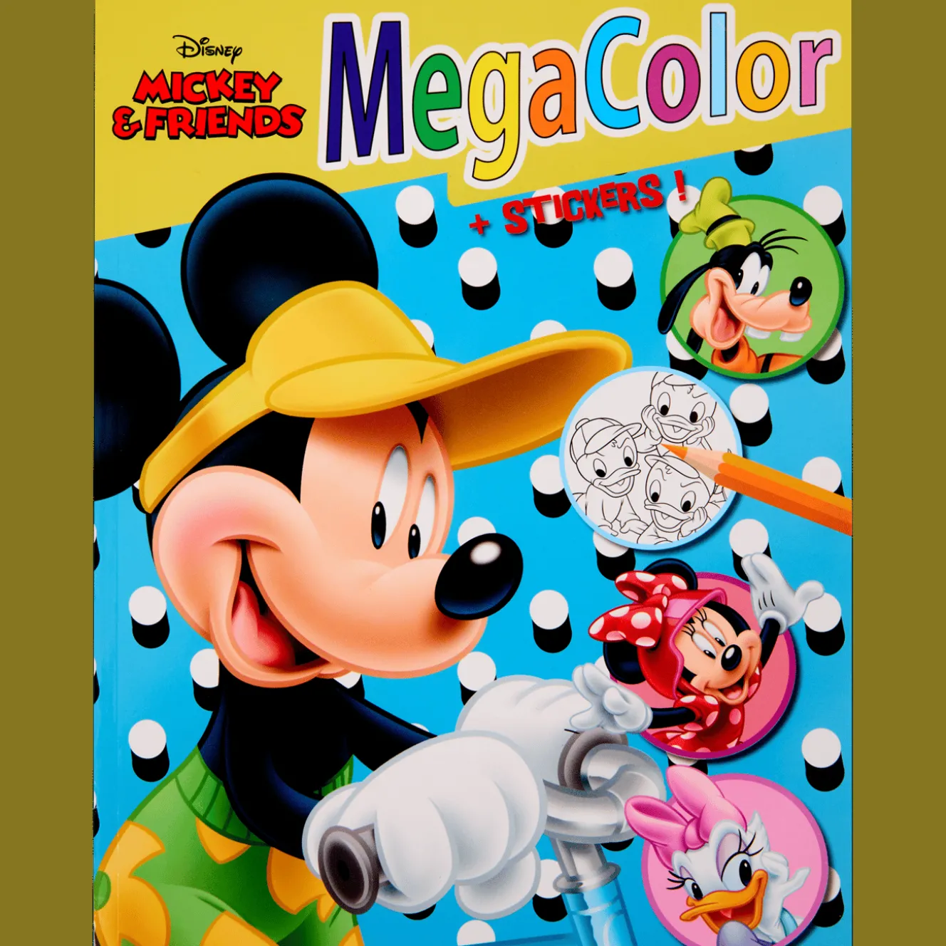 Coloriage Et Dessin*Action Livre de coloriage et autocollants
