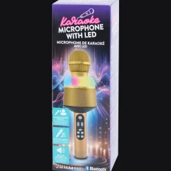 Accessoires Multimédia*Action Micro de karaoké lumineux sans fil