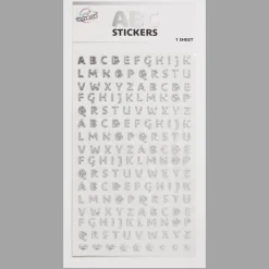 Bricolage*Action Mini-autocollants alphabet Craft Universe