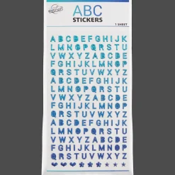 Bricolage*Action Mini-autocollants alphabet Craft Universe