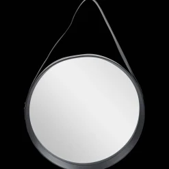 Décoration Murale*Studio Home Miroir avec boucle en similicuir