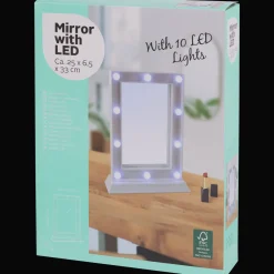Santé*Action Miroir avec éclairage LED