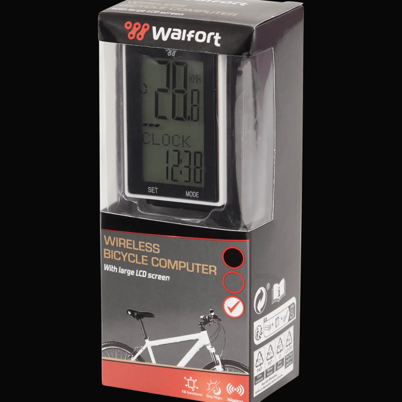 Accessoires Vélo*Walfort Ordinateur de vélo