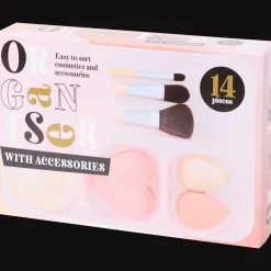 Maquillage*Action Organisateur de maquillage avec accessoires