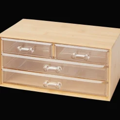 Maquillage*Action Organisateur de maquillage en bambou