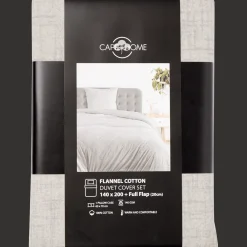 Literie*Action Parure de lit en flanelle