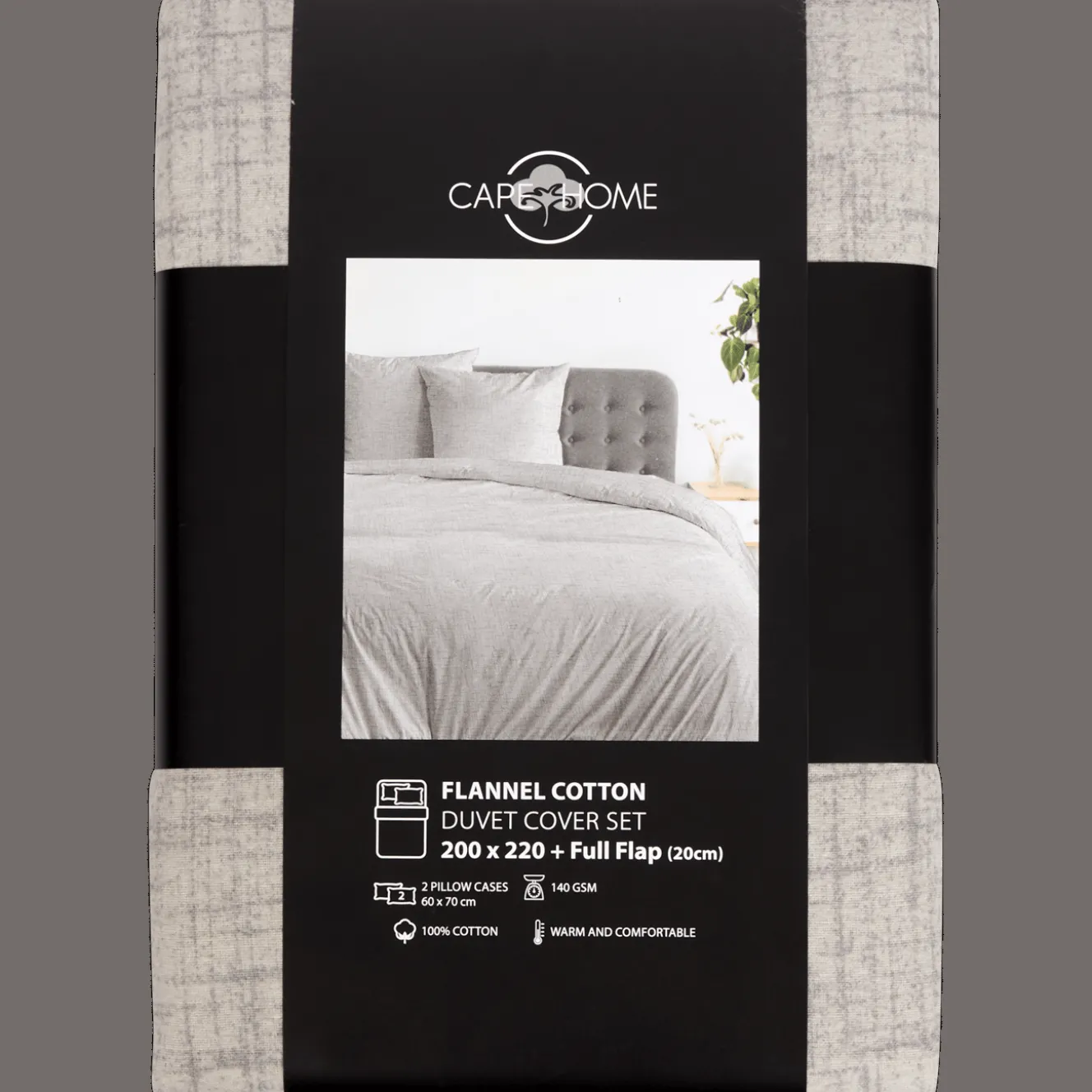 Literie*Action Parure de lit en flanelle