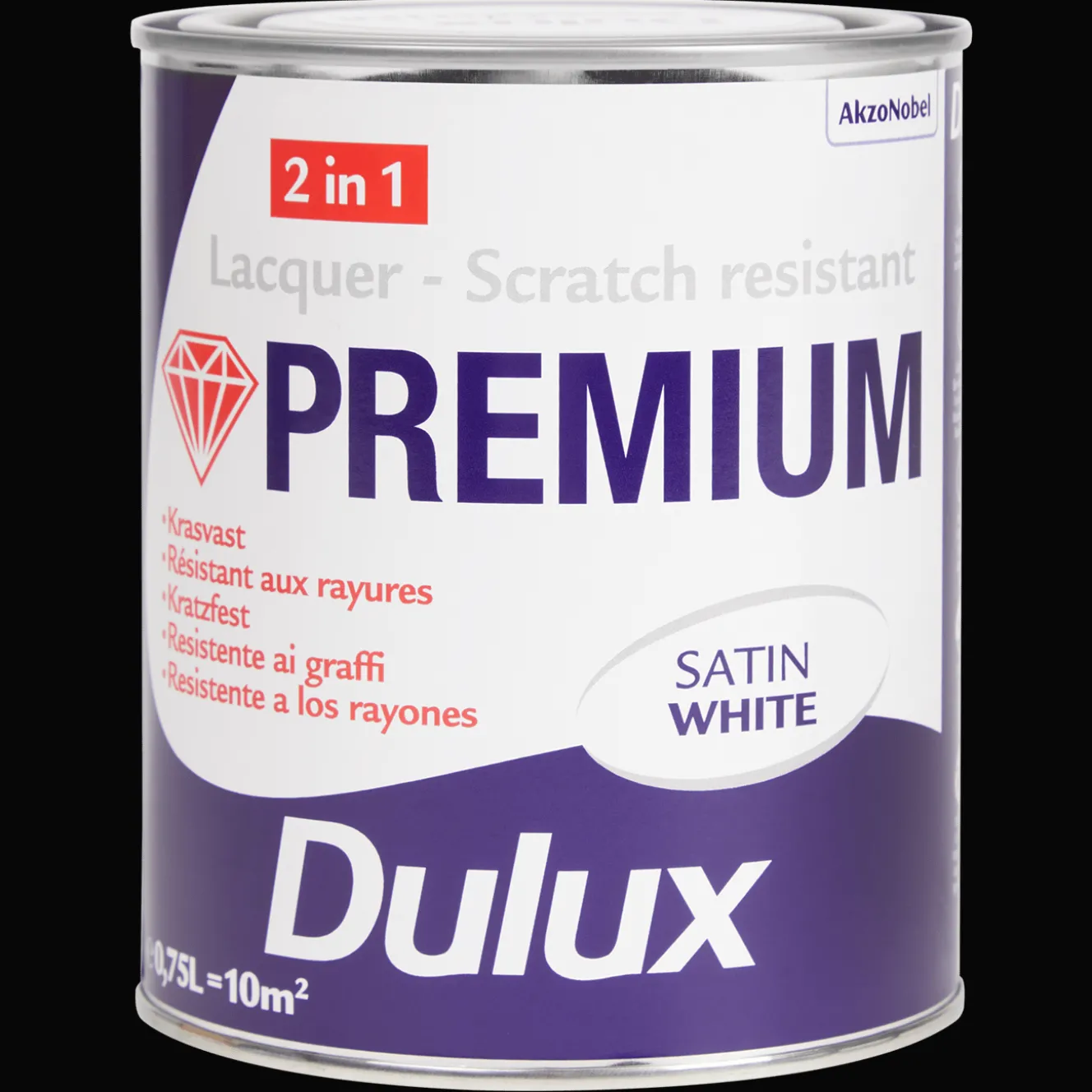 Peinture*Dulux Peinture acrylique Satin White