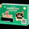 Bricolage*Action Peinture diamant veilleuse de Noël Kids Kingdom