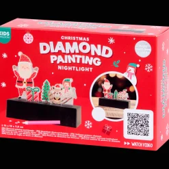 Bricolage*Action Peinture diamant veilleuse de Noël Kids Kingdom