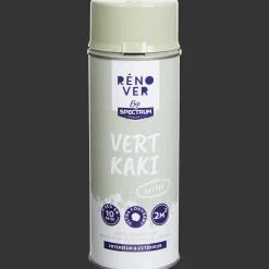 Peinture*Spectrum Peinture en aérosol brillant satiné Rénover Kaki